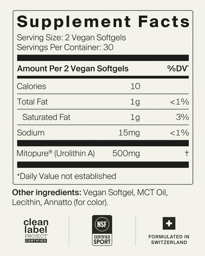 Mitopure Softgels Urolithin A